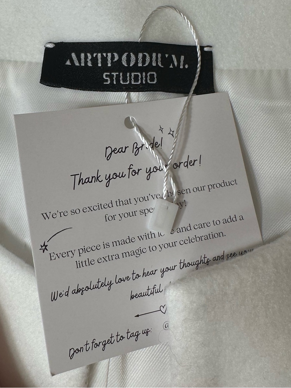 Artpodium Bridal Jacket Classic Style Pearl Buttons Cashmere Wool Size 6 - Picture 8 of 8